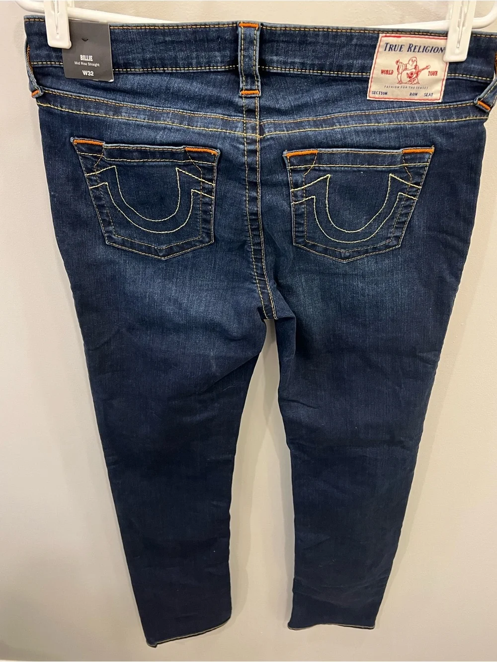 True Religion Billie Straight Leg Jeans - Size 32 - Style 201576 - Picture 3 of 6